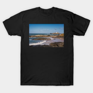 Godrevy Lighthouse, St Ives, Cornwall T-Shirt